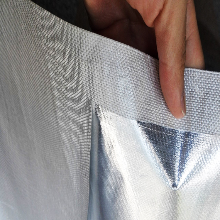 b地暖保温纯铝箔地热反射膜 epe防水光学pet镀铝镜面白色反射膜