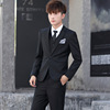 The new suit suit man Three Korean Edition Self cultivation Groomsman Then west men's wear man 's suit coat customized