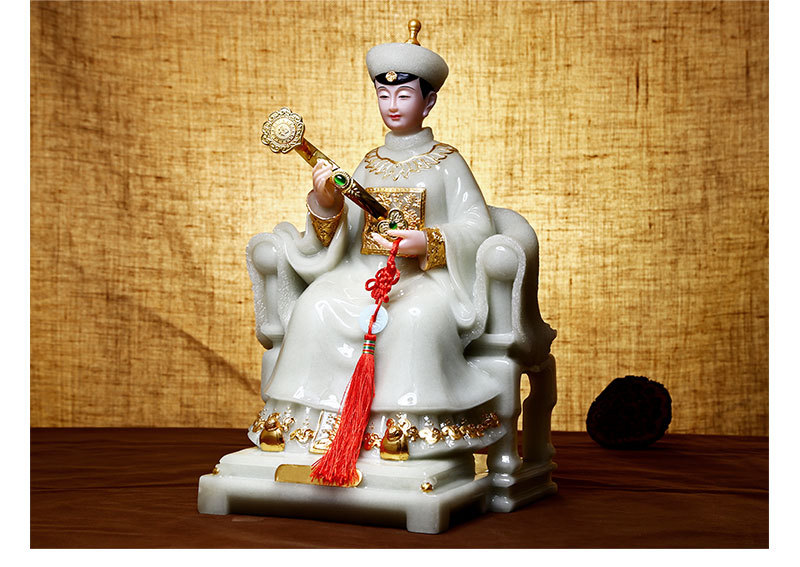 佛教用品厂家直销汉白玉仙家胡三太奶 胡三太爷神像佛像批发供奉