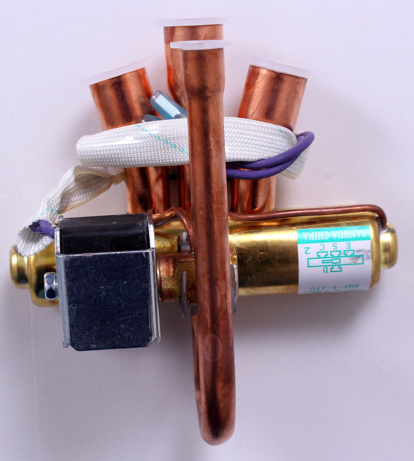 空调四通换向阀 空调换向阀 四通换向阀 四通阀 空调电磁换