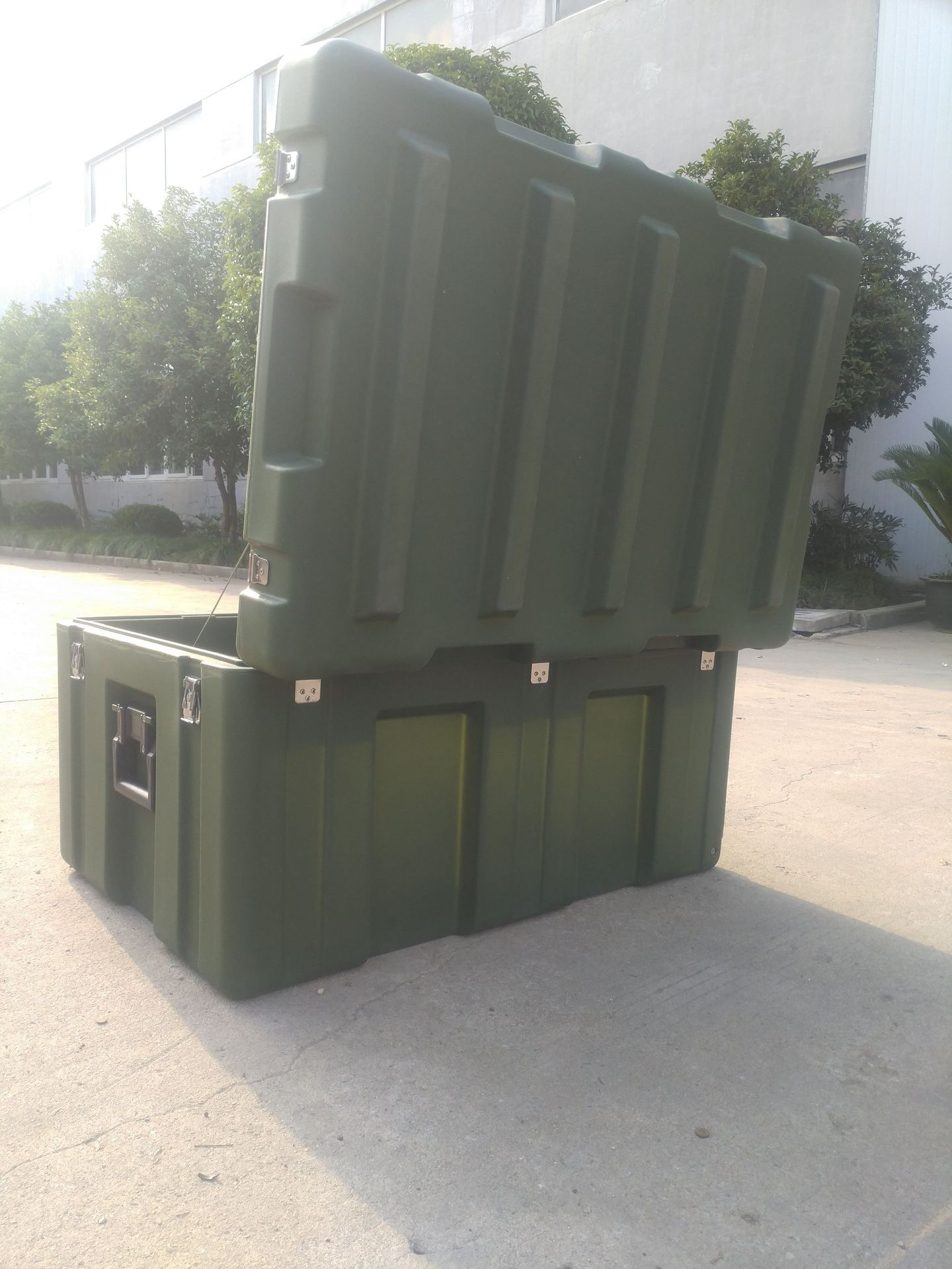 军用箱部队野战给养后勤保障滚塑箱仪器定制航空专用工具箱