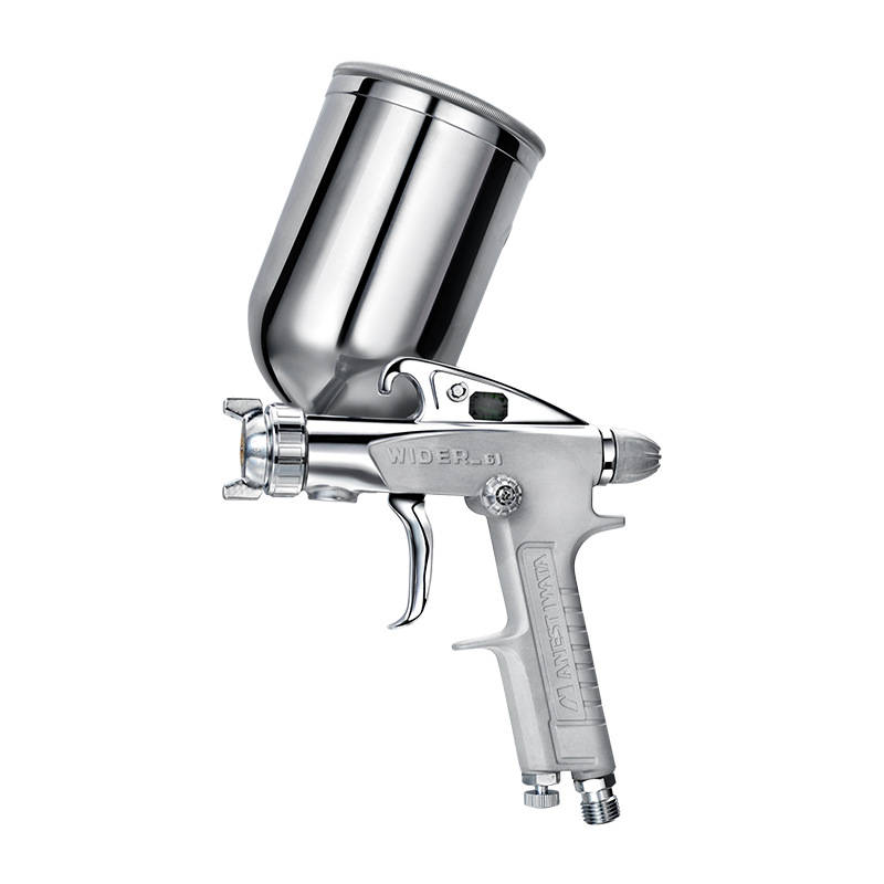 日本岩田喷枪 w-61喷漆枪 高雾化气动喷枪吸上式手动面漆油漆喷枪