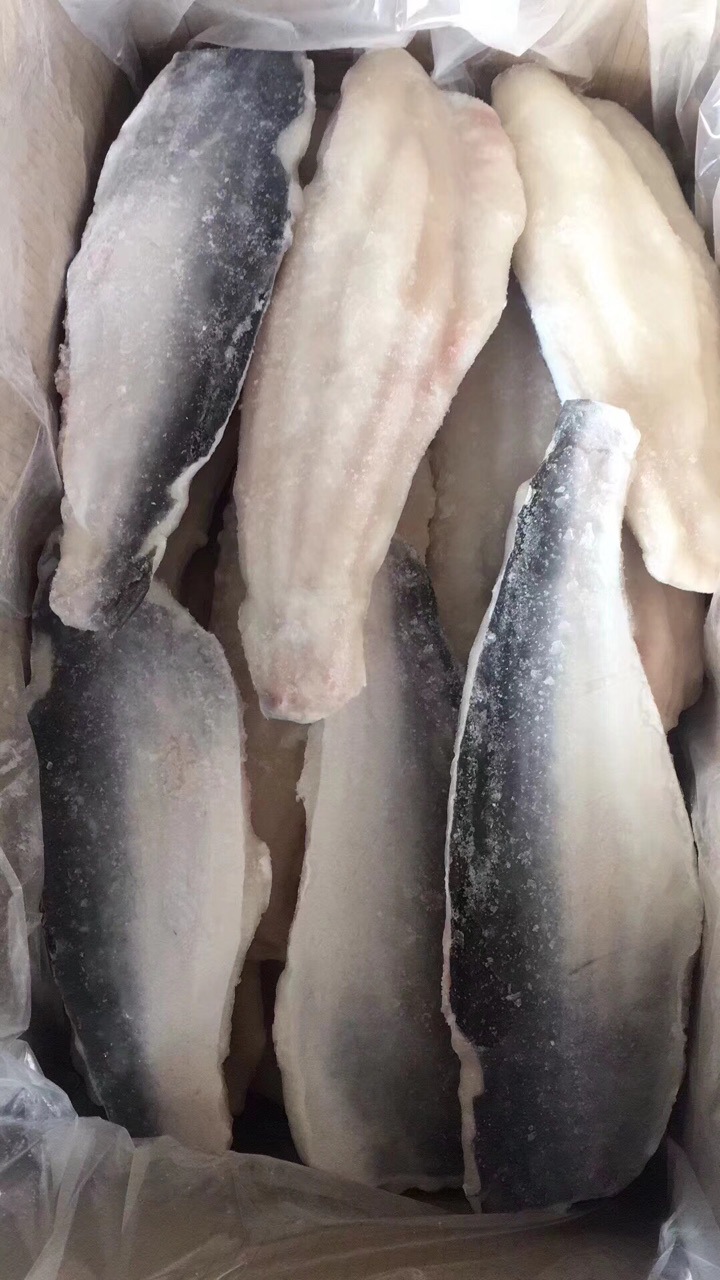 带皮巴沙鱼柳10kg8成货越鱼柳 去骨净肉鱼排肉海鲜批发龙利鱼柳