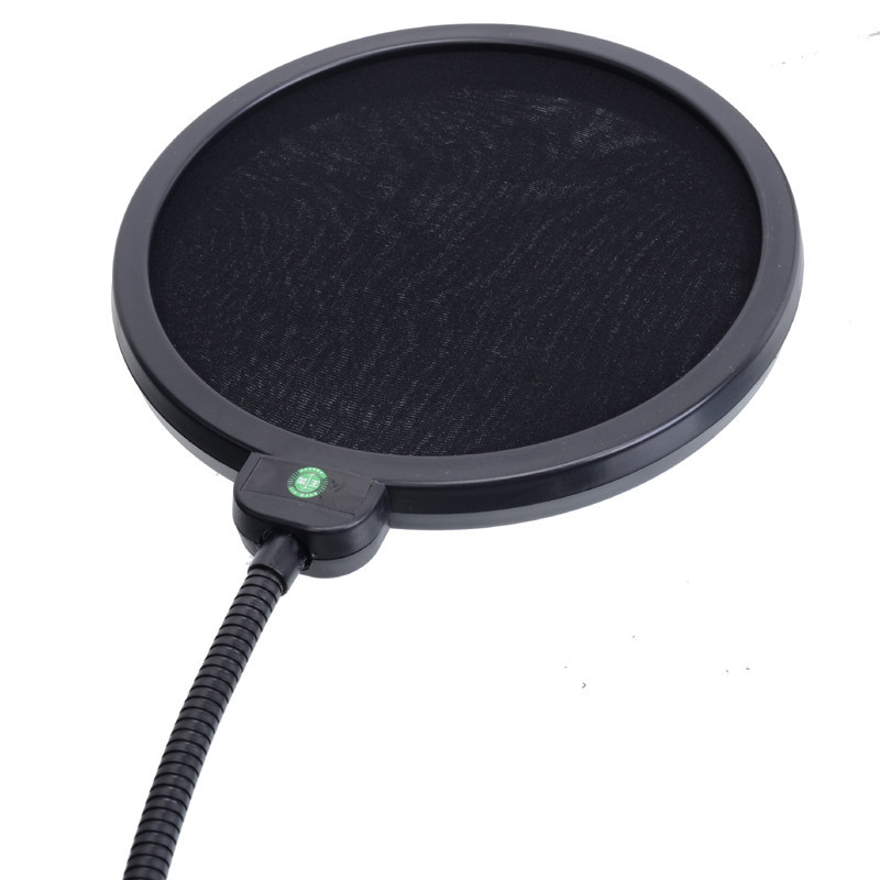 录音麦克风防风罩 大号双层电容麦防喷网 话筒防风网专业防喷罩子