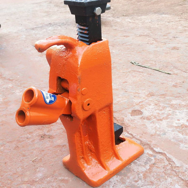 手摇齿条式千斤顶10t液压千斤顶10吨起道器机械手摇起道机