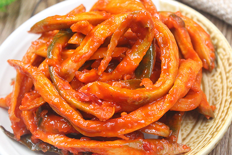 【5袋】东北咸菜辣萝卜条250g*5袋 韩式脆甜辣下饭菜农家自制手工泡菜