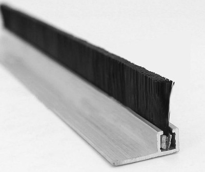 厂家定制尼龙丝条刷h/f/t/l型条刷尼龙阻燃密封毛刷条刷