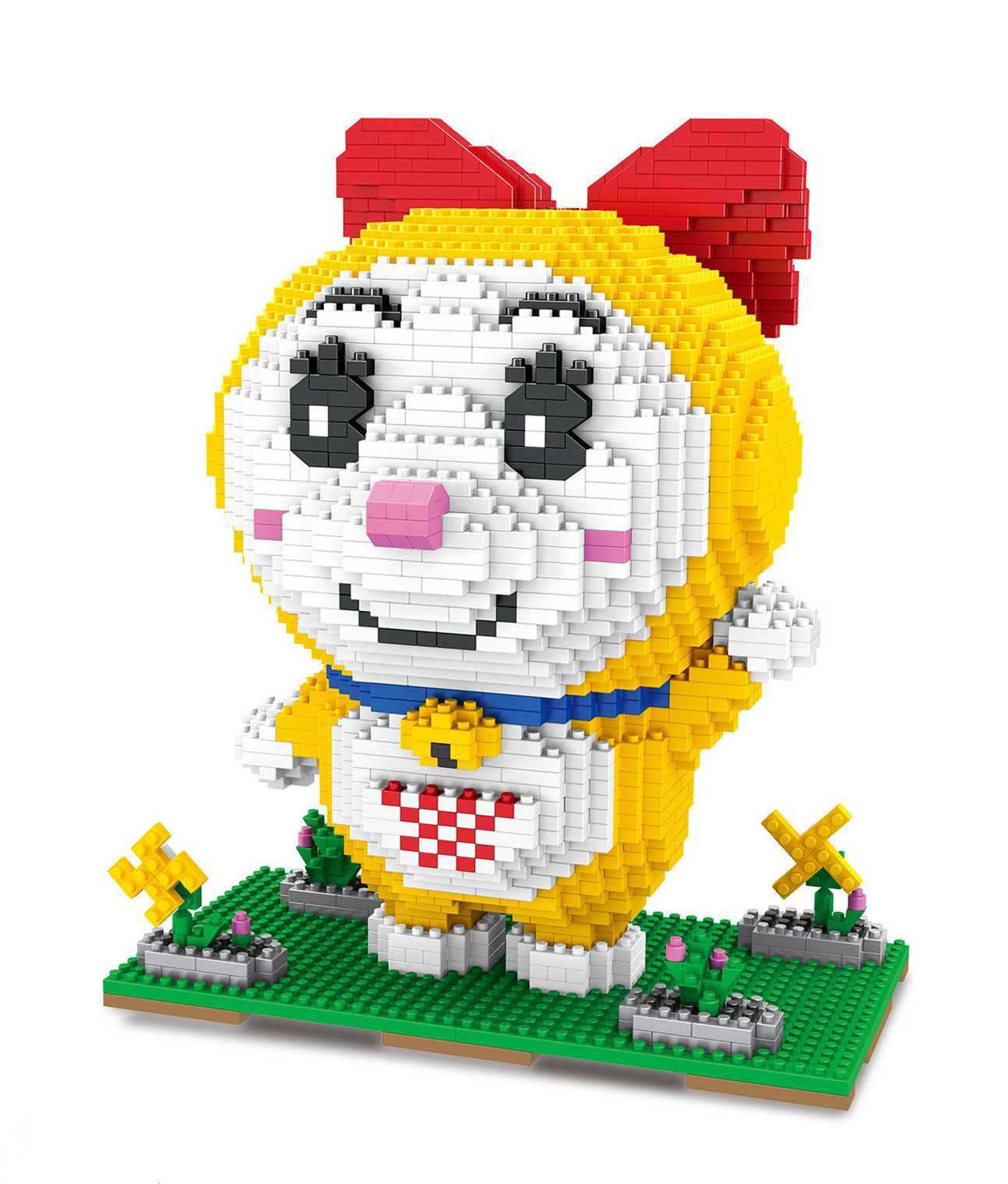 钻石小颗粒积木玩具经典动漫系列--3524-3526