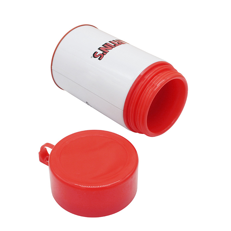 业士新款马口铁水杯圆罐密封饮料杯铁罐圆形饮水杯金属罐定制