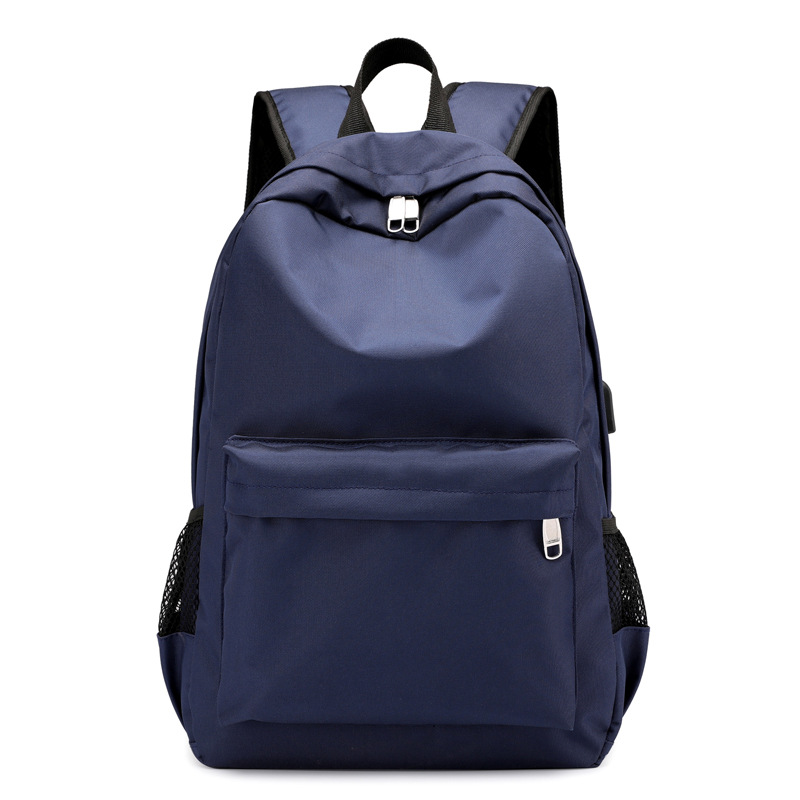 Factory Wholesale New Casual Backpack Student Schoolbag USB Rechargeable Backpack Travel Backpack Printable