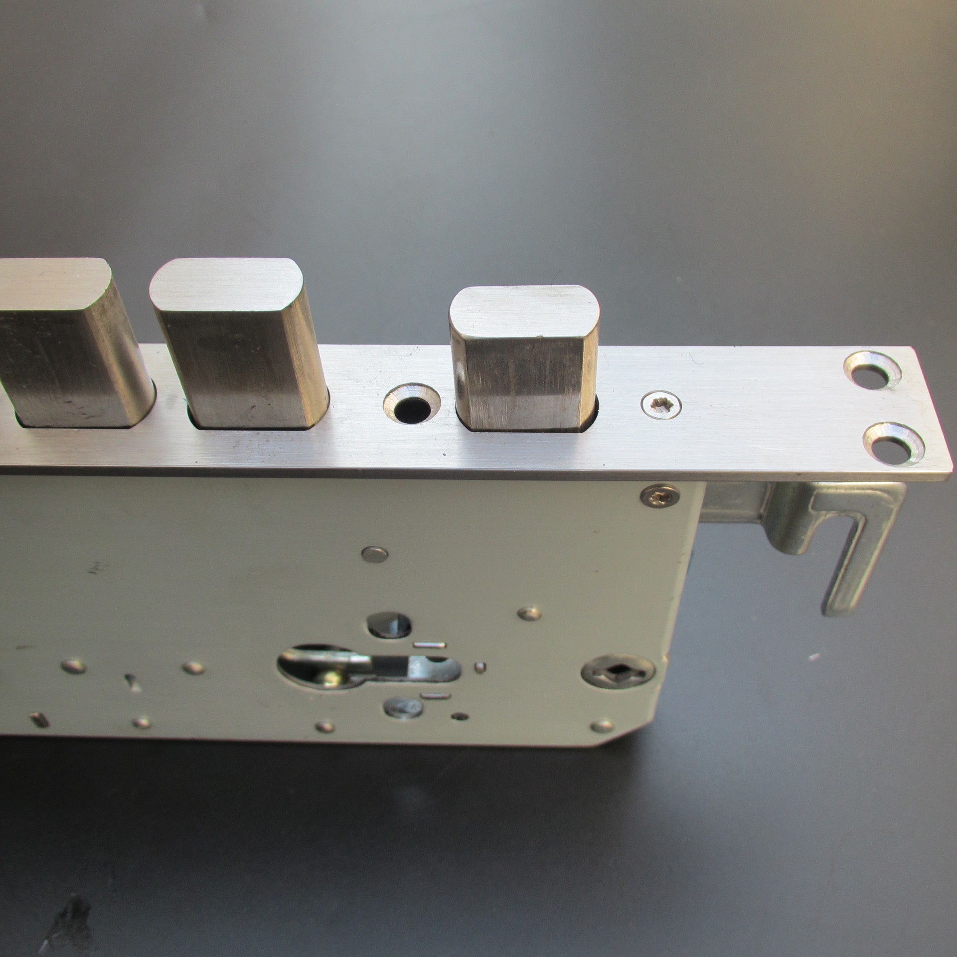 双快双活指纹锁体不锈钢304智能锁体 霸王锁体圆头方头锁体非标