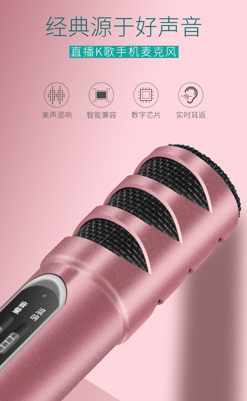 第一眼m13麦克风手机电脑全民k歌全名话筒唱歌直播情侣共用电容麦