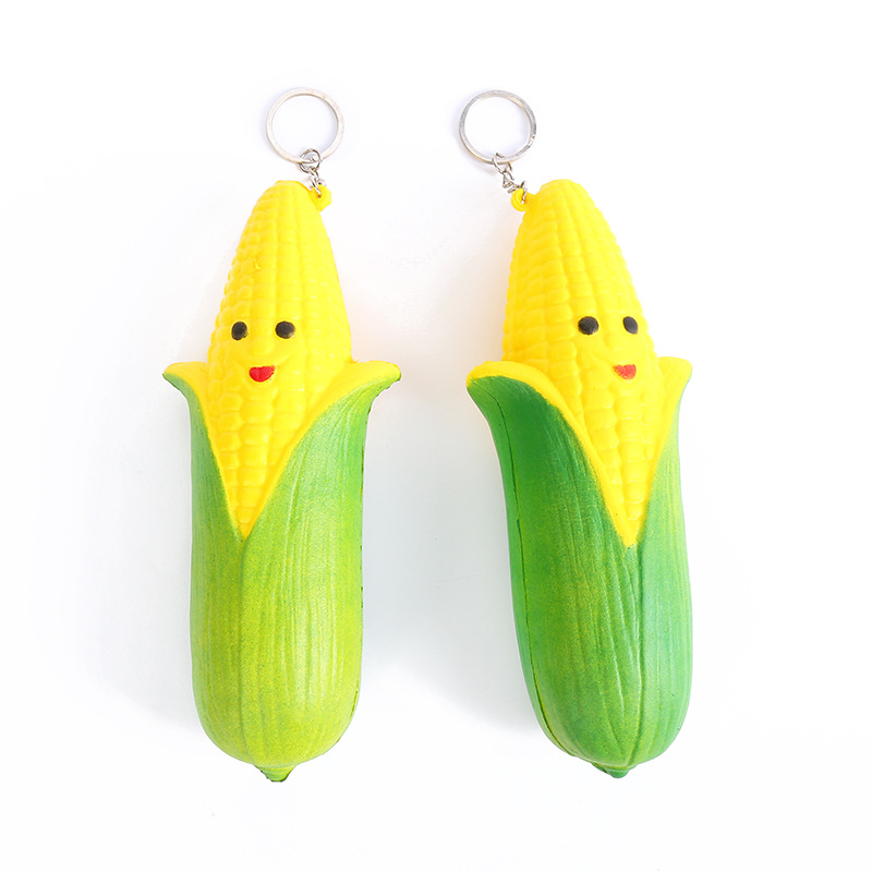 新款仿真玉米模型小清新慢回弹成人减压玩具儿童早教玩具现货批发
