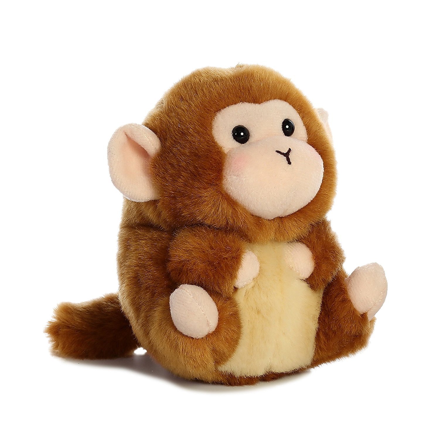 可爱卡通猴子毛绒公仔 创意仿真动物森林之王猴年吉祥物 促销礼品
