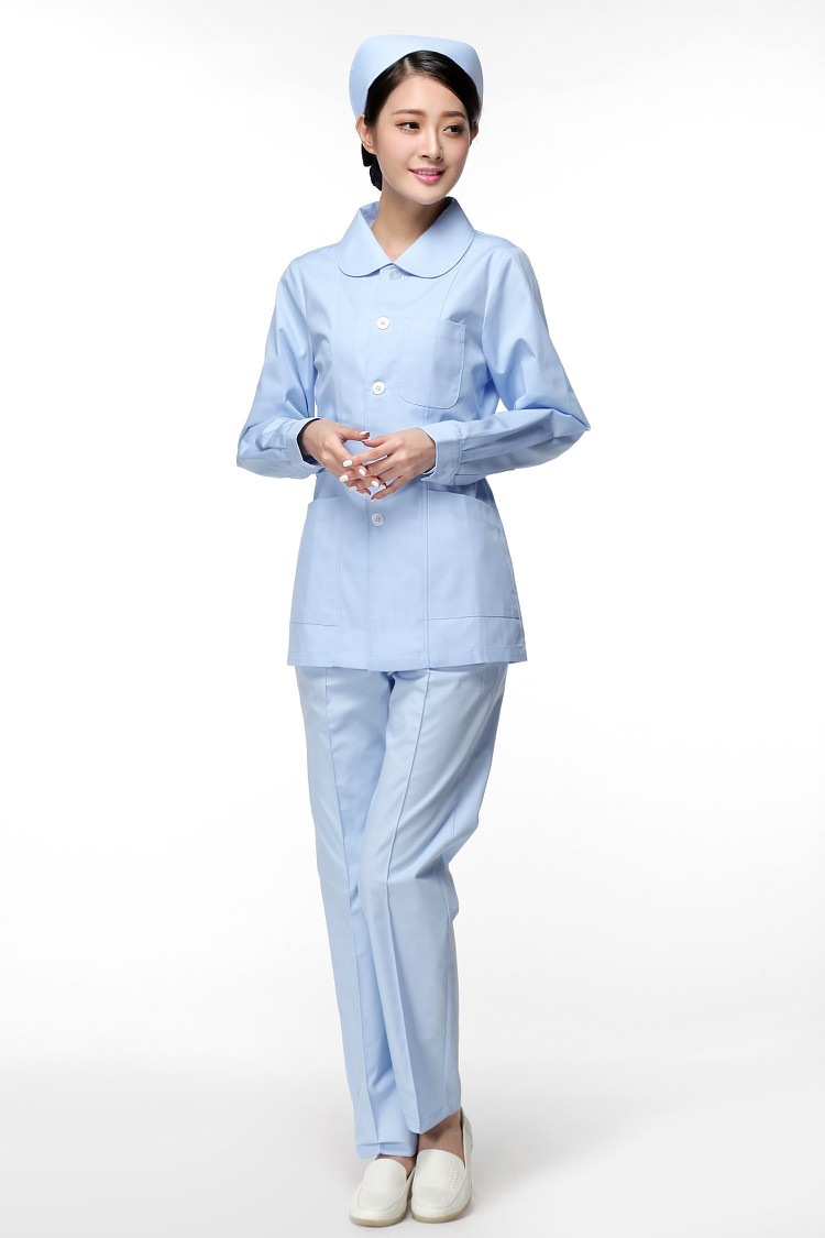 劳保批发护士服白大褂医生短袖牙科整容美容药店分体套装工作服女