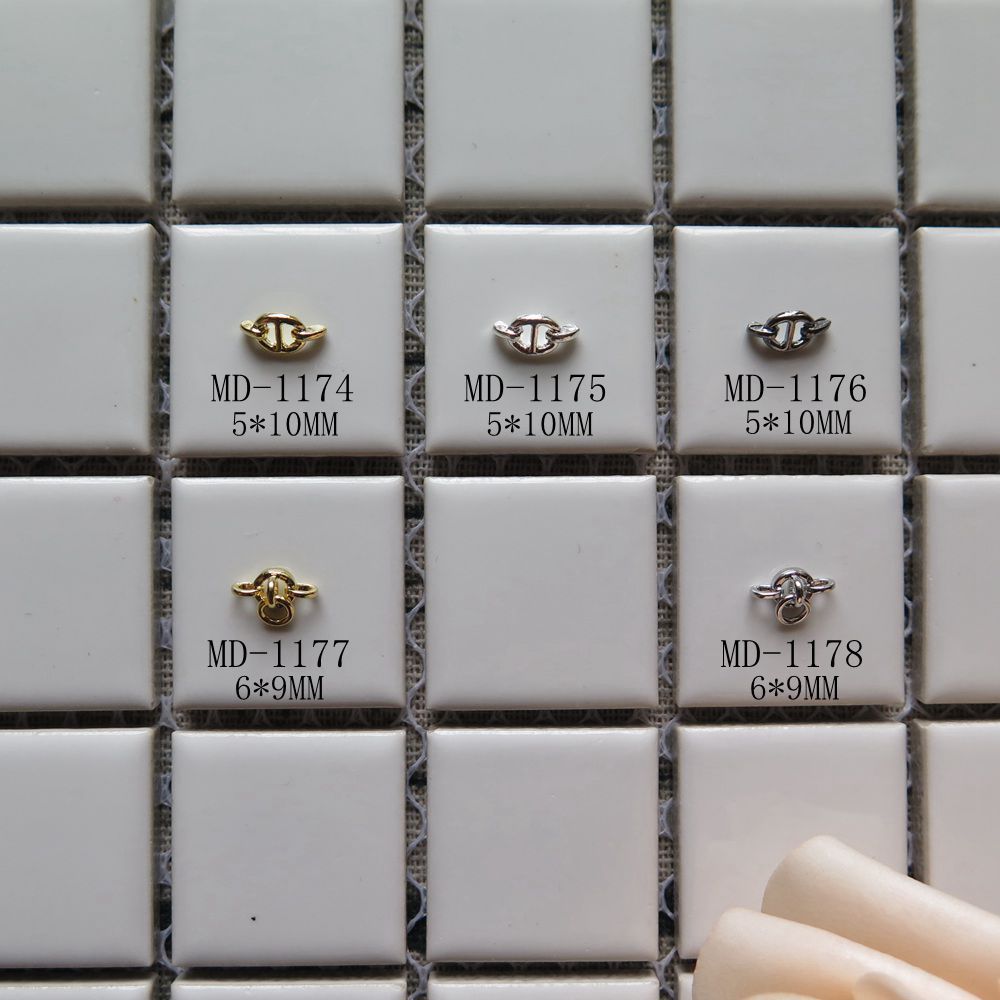 5/50颗装日系美甲猪鼻环环状饰品md1174-1178-阿里巴巴