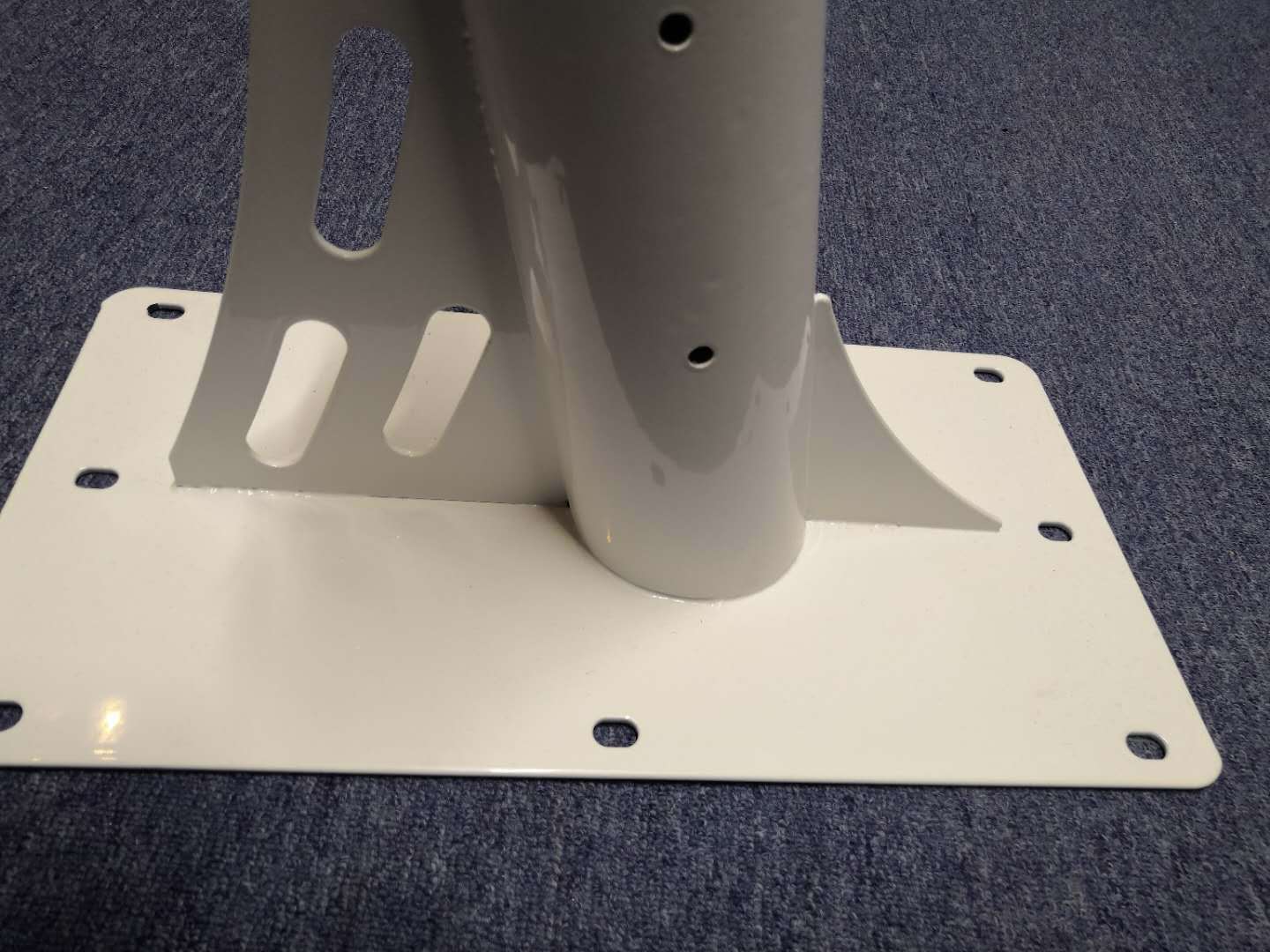 太阳能一体化路灯斜套筒固定底座,太阳能一体化路灯固定底座