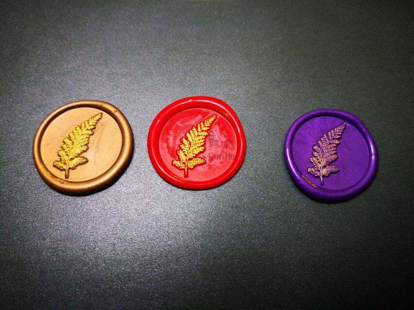 火漆印章 银杏叶 树叶 植物花草类 生日礼物 信封封口 邮戳 包装