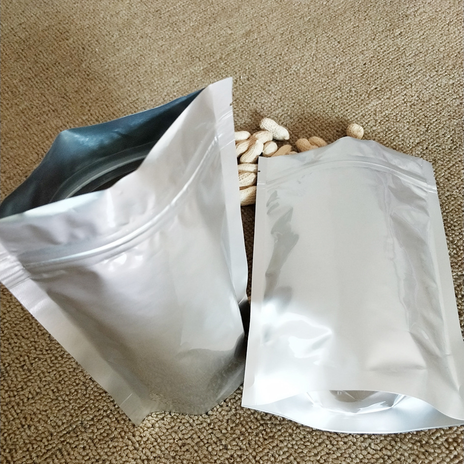 形状         长方形       尺寸         13*20 4*24丝铝箔自立袋