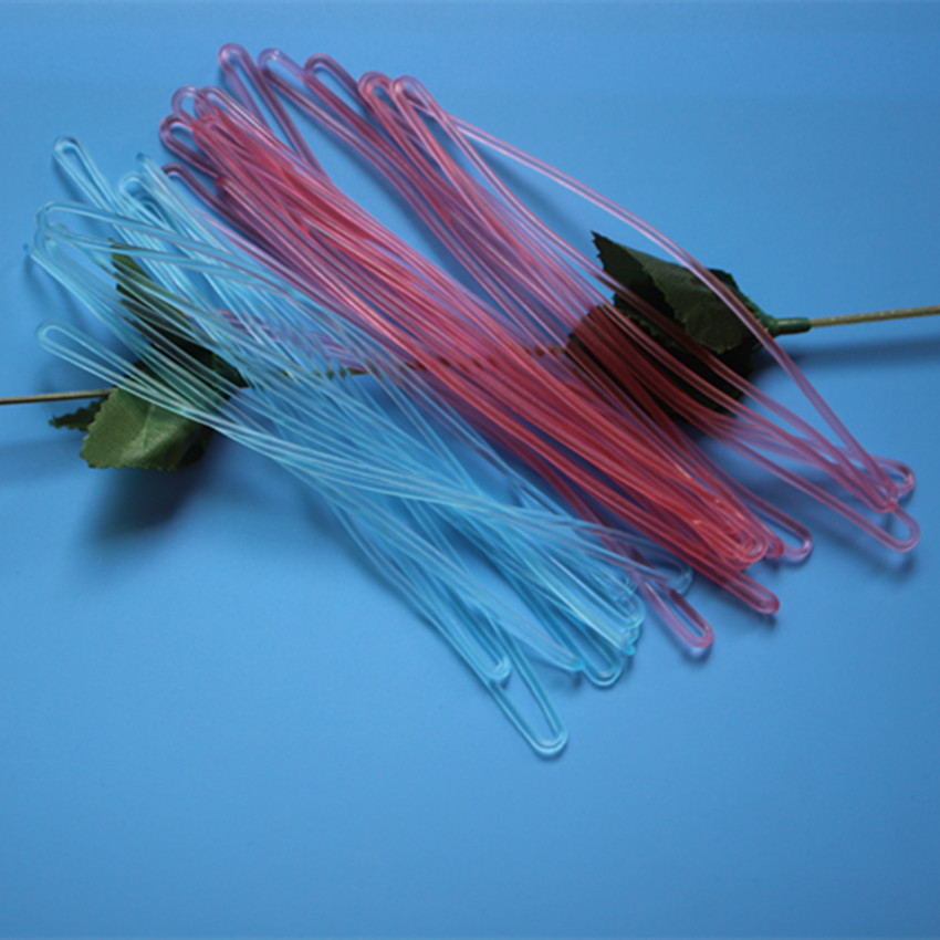 pvc透明绳 透明胶绳现有可混批厂家供货批发 彩色透明pvc塑料挂带