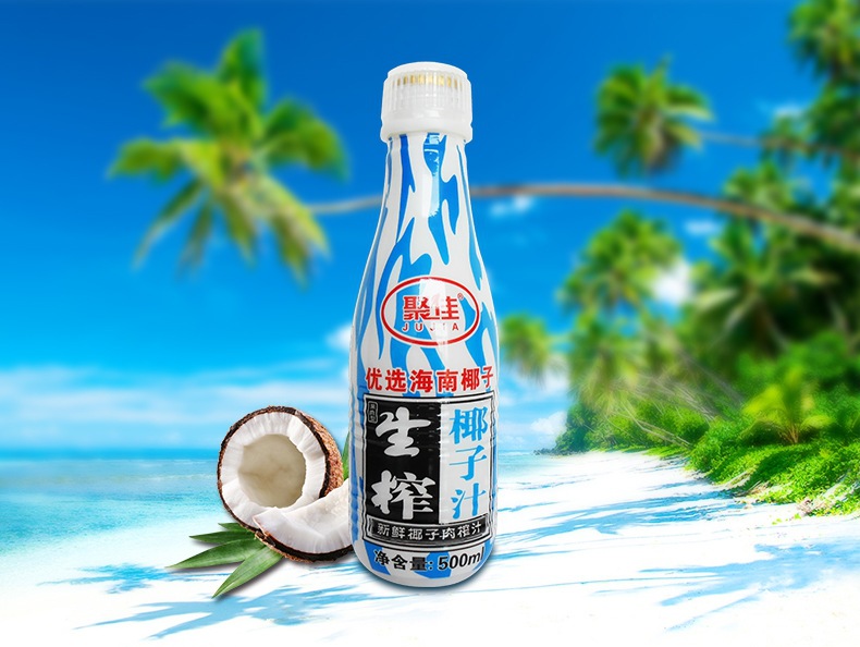 椰子汁 聚佳 海南特产500ml