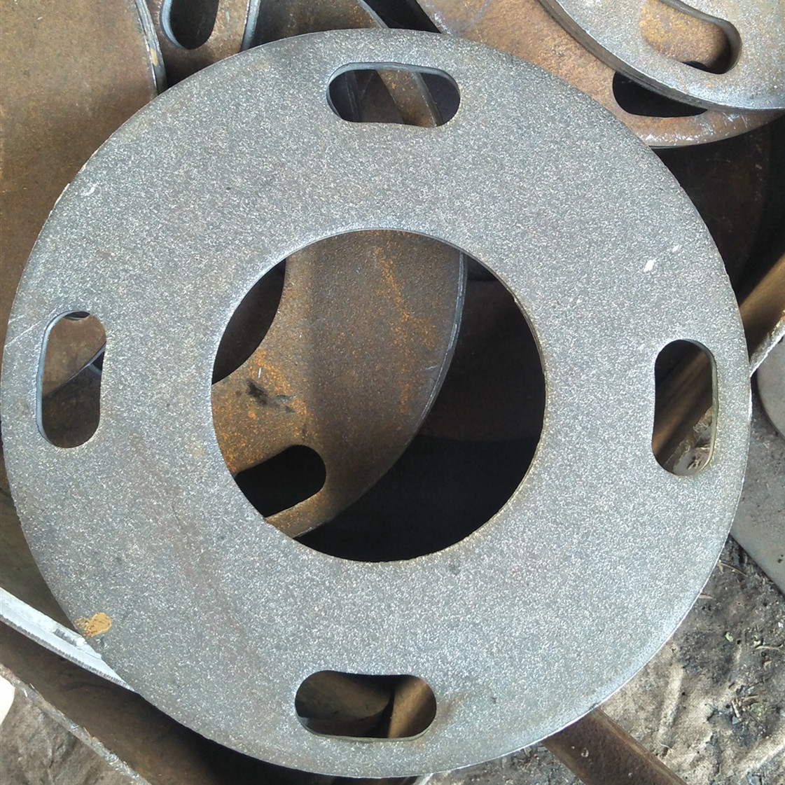 厂家生产法兰盘 法兰盘毛坯加工定做 毛坯 成品法兰 热扩法兰毛坯