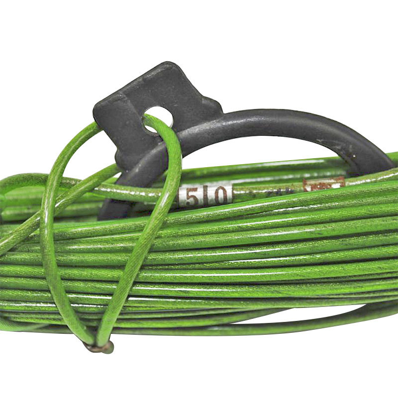 批发场地测量绳高精准工程测量尺50米100米钢丝测量绳工具