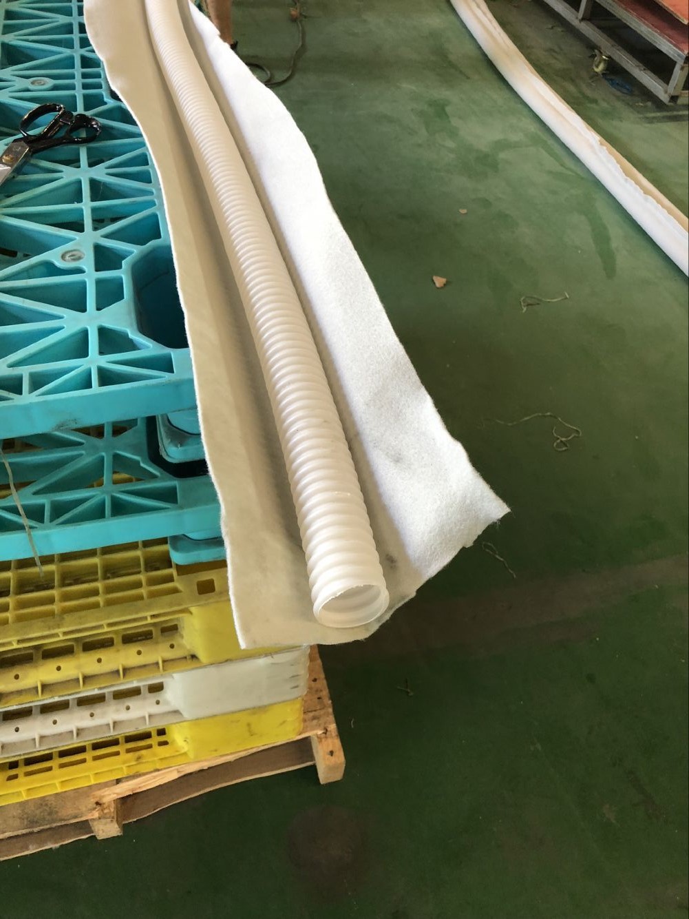 江西直销200g80打孔包布波纹管