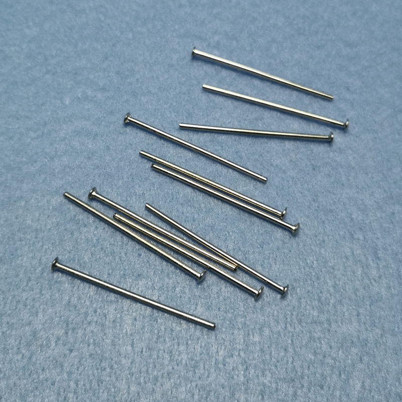 大头针厂家供应铁大头针办公大头针大头棒无尖大头针镀镍铁针
