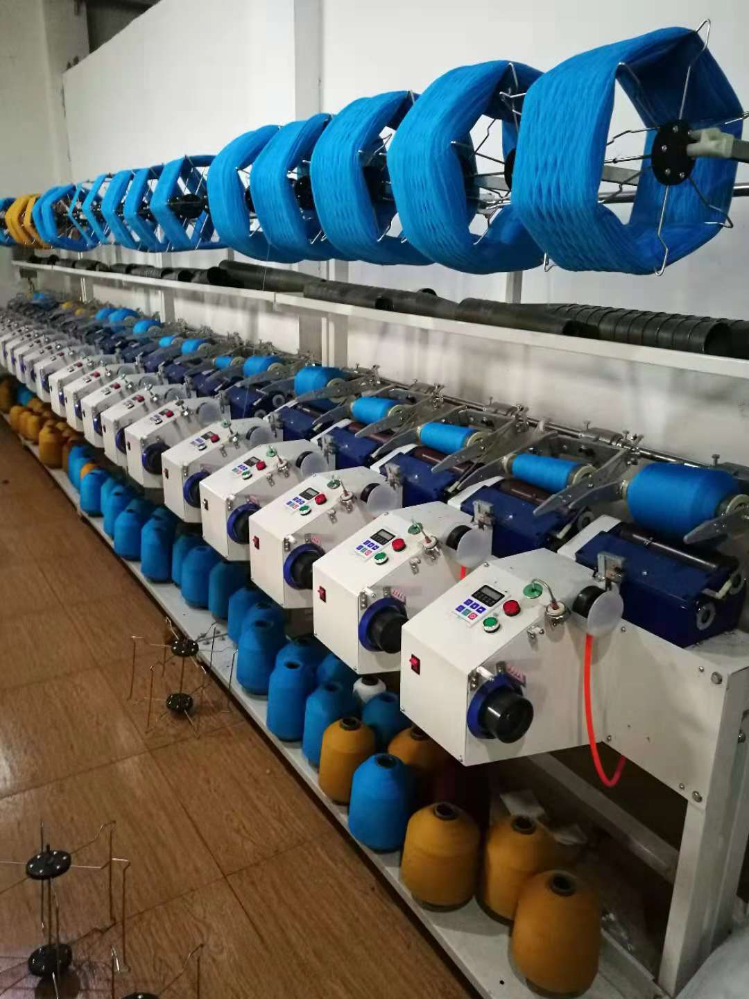 绞纱型高弹丝电脑单锭络丝机