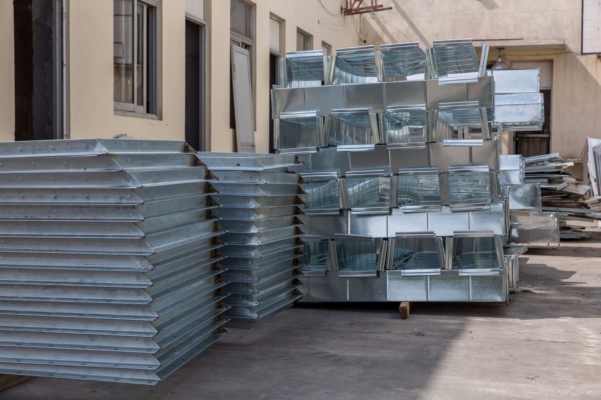 加工生产镀锌板风管上海锐赣镀锌板风管厂家定制