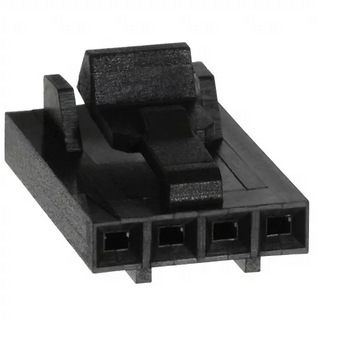 amp连接器安普胶壳 te接插件104257-3 泰科连接器胶壳黑色矩形