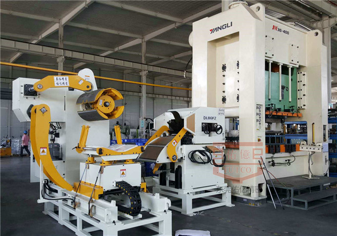 定制三合一送料机开卷 整平 送料一体的设备 瓶盖冲压自动送料机