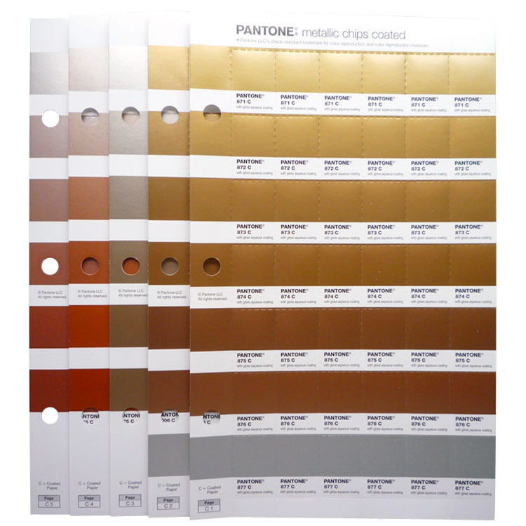 pantone潘通国际标准色卡 潘东偏通金属色票8开头色号gb1507