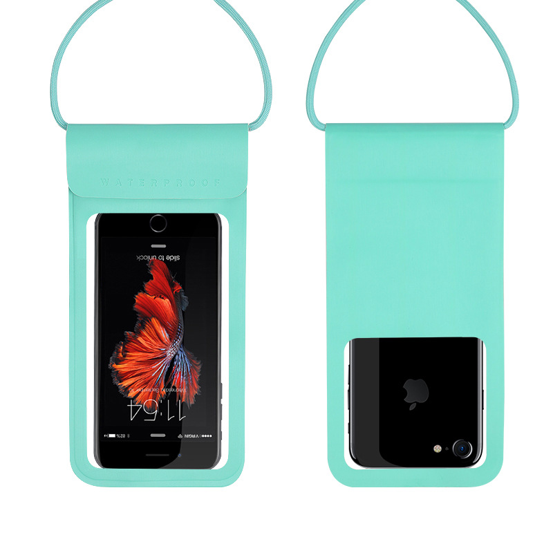 Factory Wholesale Mobile Phone Waterproof Bag Transparent Pvc Underwater Photography Diving Swimming Rafting Hot Springs Waterproof Phone Set