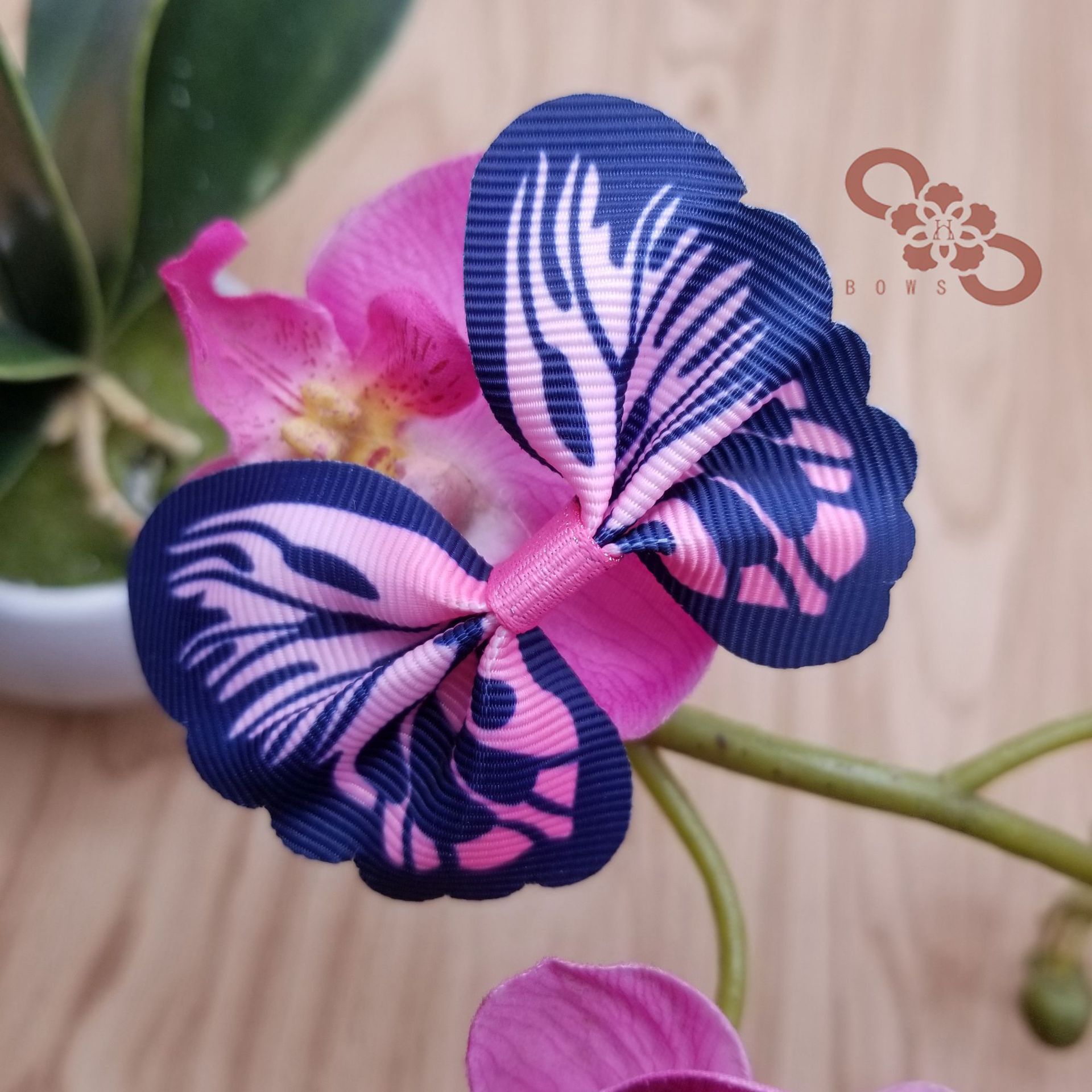 服装装饰蝴蝶花 多彩蝴蝶结 风铃装饰 室内装饰 花篮服装配件