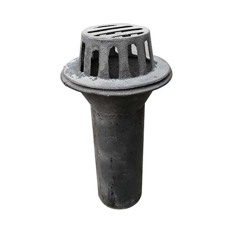 75喇叭口落水斗雨水斗100铸铁地漏篦子87型铸铁雨水斗