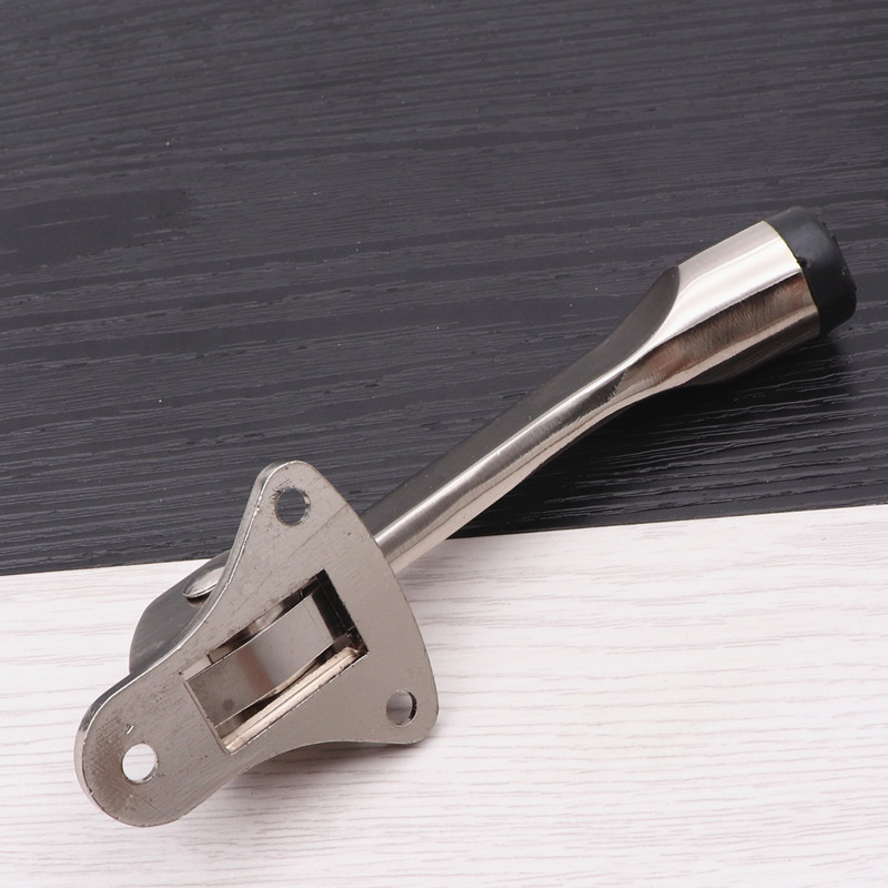 美式脚踏门顶马蹄形门撑定门器 橡胶活动门顶防撞防踢门吸