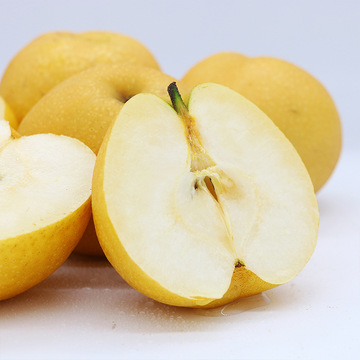 产地发秋天莱阳大丰水梨新鲜丰水梨 甜脆可口多汁净5斤烟台莱阳梨