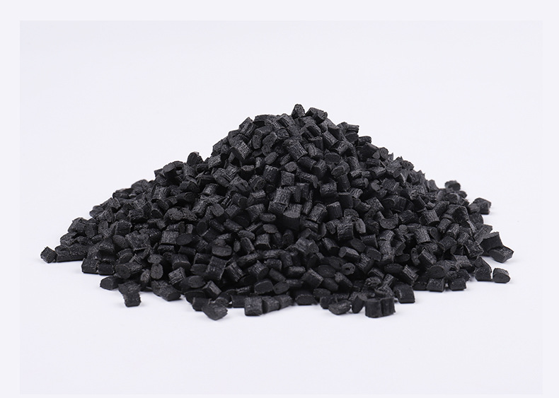 pa66玻纤增强30%尼龙塑料颗粒 高刚性高抗冲耐磨 尼龙66黑色颗