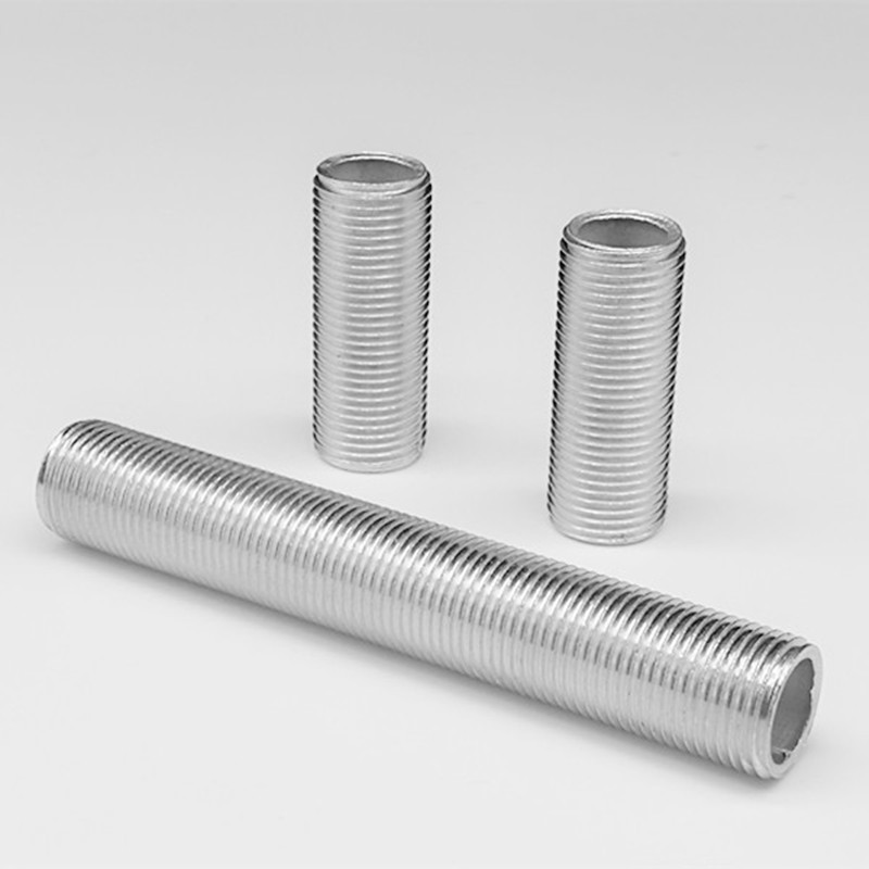 0mm细牙空心全牙管牙节螺杆镀锌铁灯饰牙管螺纹管