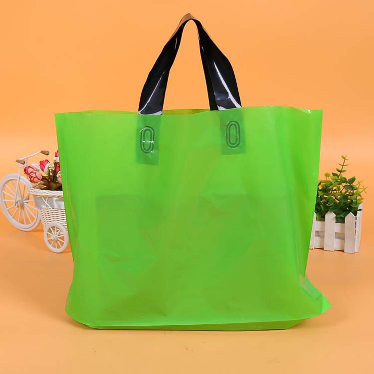 厂家定做服装塑料袋 定制礼品手提包装袋 pe塑料薄膜袋 可印logo