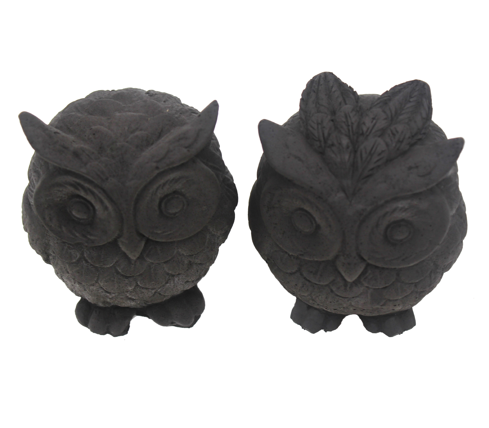 3d猫头鹰石膏摆件硅胶模具巧克力皂模 蜡烛模具猫头鹰c1237-c1238