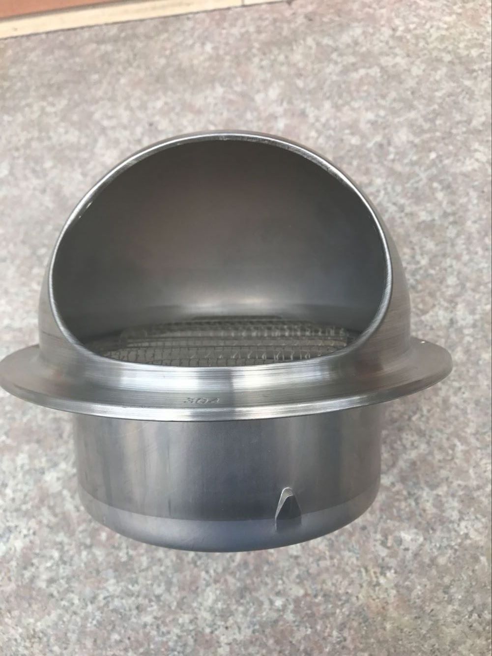 304不锈钢外墙防风帽防雨罩油烟机出风口排烟口风帽透气帽通风口