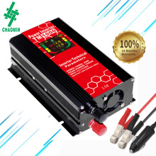 POWER INVERTER DC12V to AC110V220V500W修波车载逆变器带显示屏