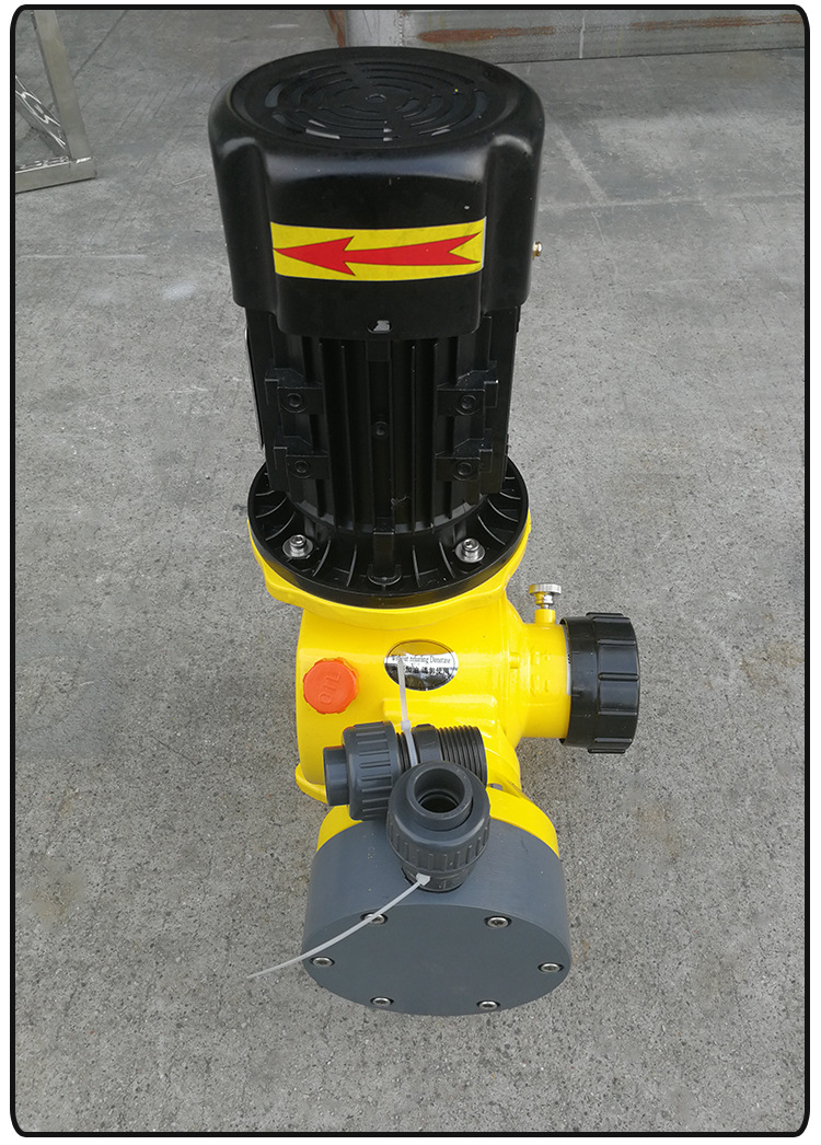 小型机械隔膜计量泵 卧式加药泵 pac/pam投加计量泵 水处理隔膜泵