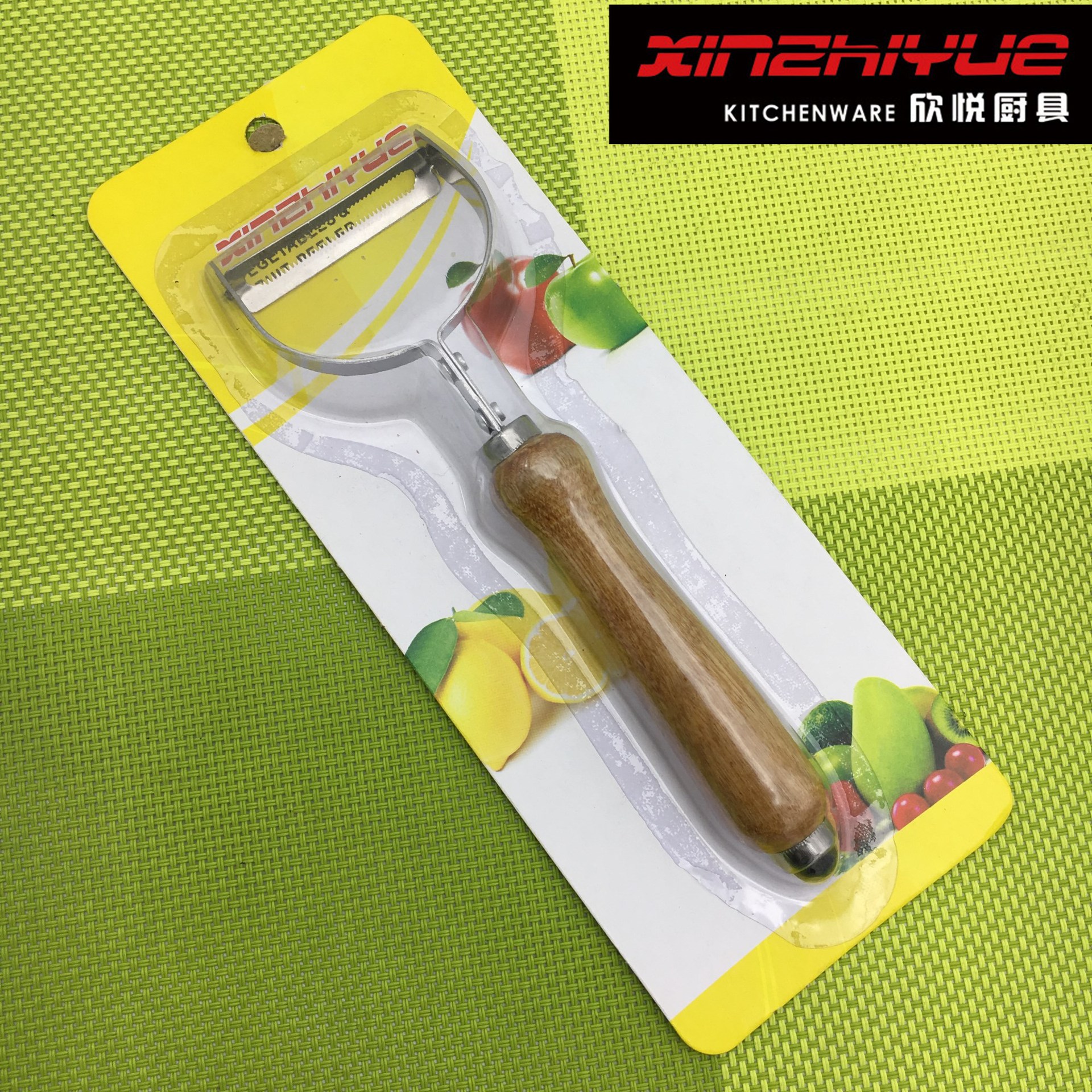 木柄削皮器_独立吸卡包装_欣之悦8810瓜果刨
