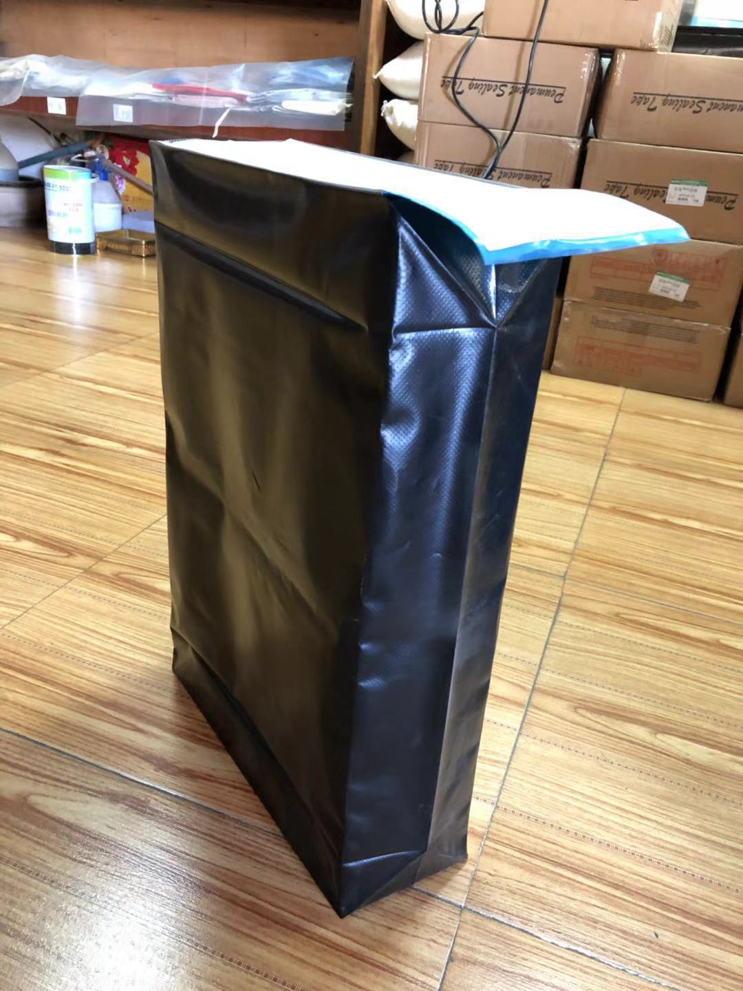 聚乙烯炭黑长兰口阀口袋 工业包装袋阀口袋防水防潮方形阀口袋