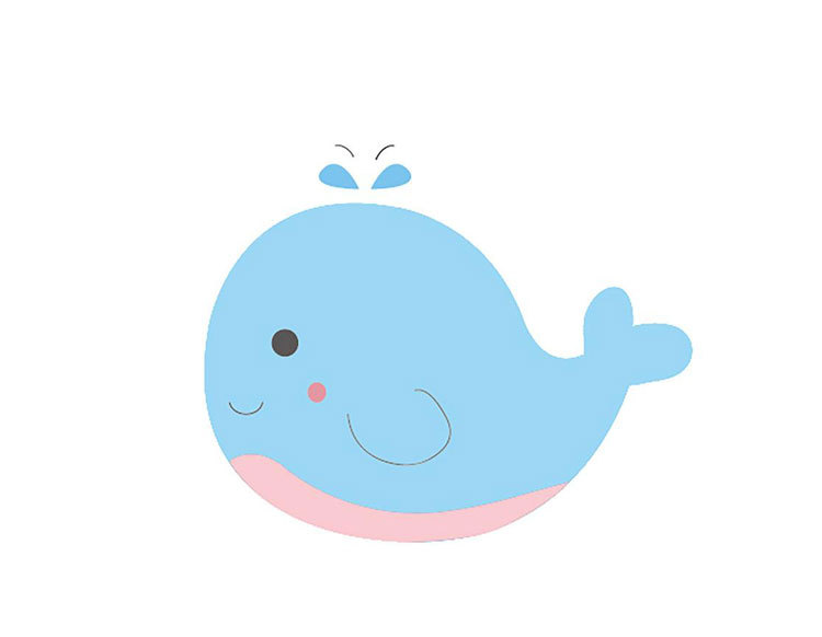 「鲸鱼海豚」陶瓷钥匙扣白鲸钥匙圈鲸鱼钥匙扣可爱白海豚包包挂件