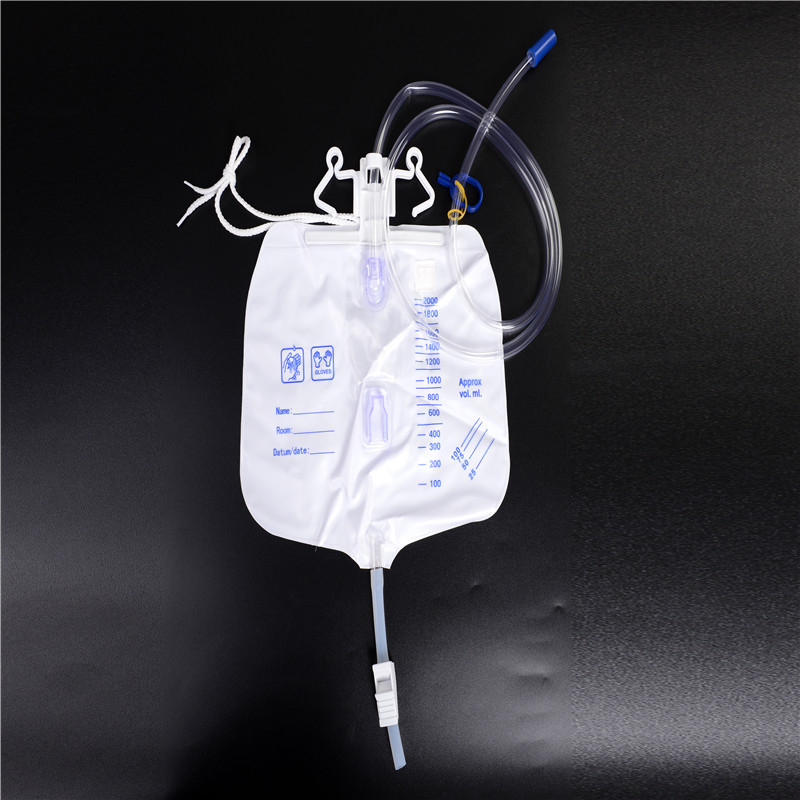 厂家直销 一次性使用引流袋防逆流尿袋抗返流加长集尿袋批发